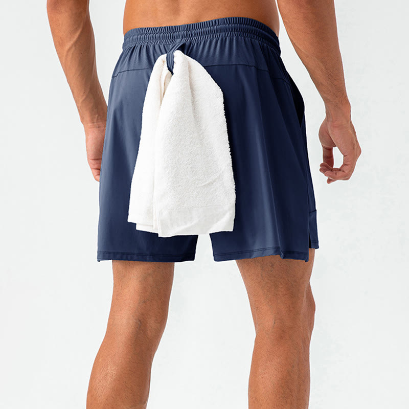 Szorty sportowe męskie Buddha Stones Quick Dry z kieszeniami
