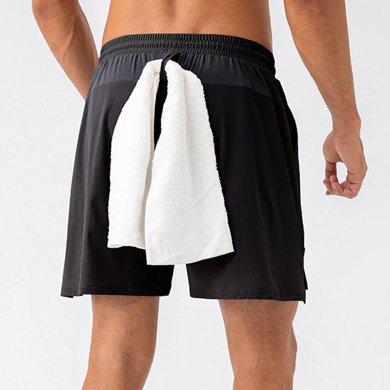 Szorty sportowe męskie Buddha Stones Quick Dry z kieszeniami