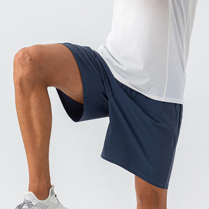 Buddha Stones Męskie Luźne Oddychające Nylonowe Szybkoschnące Sportowe Szorty Z Kieszeniami - image 15