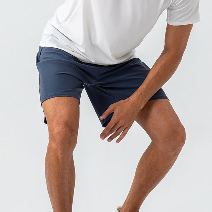 Buddha Stones Męskie Luźne Oddychające Nylonowe Szybkoschnące Sportowe Szorty Z Kieszeniami - image 16