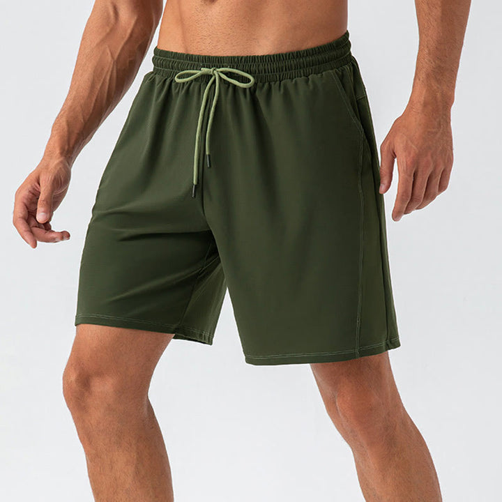 Buddha Stones Męskie Luźne Oddychające Nylonowe Szybkoschnące Sportowe Szorty Z Kieszeniami - image 20