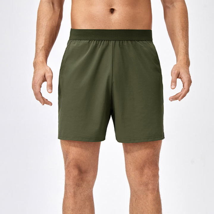 Szorty sportowe męskie Buddha Stones z kieszeniami, luźne, nylonowe, szybkoschnące, z nadrukiem - image 17