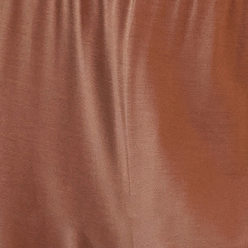 Spodnie damskie z szerokimi nogawkami i bawełny Buddha Stones Casual Plain High Waist Elastic - image 3