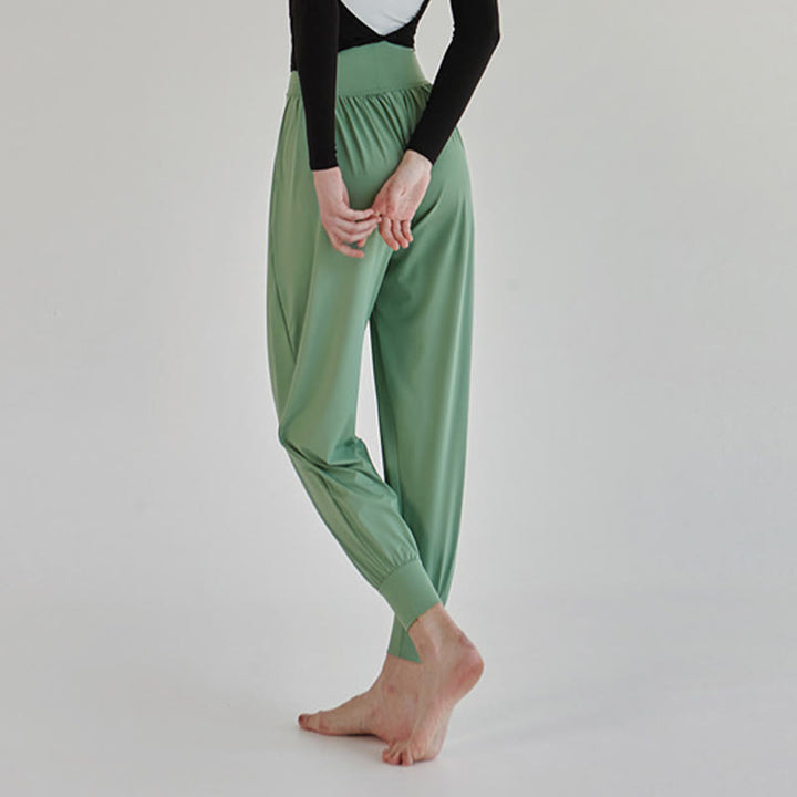 Buddha Stones Casual Plain High Waist Szybkoschnące Damskie Spodnie Leica Z Kieszeniami - image 31
