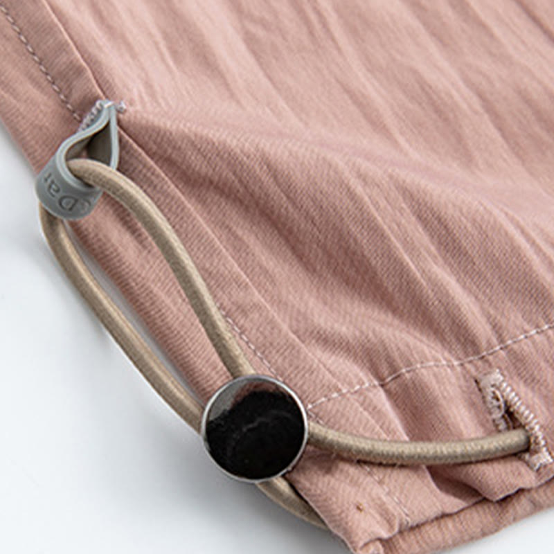 Spodnie damskie z szerokimi nogawkami i kieszeniami, z wiskozy, z szerokimi nogawkami i kieszeniami, z szerokimi nogawkami i elastycznym wsparciem brzucha, z Buddha Stones - image 15