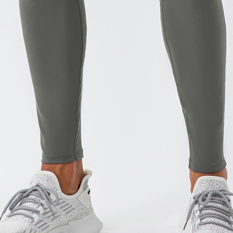 Buddha Stones Wysoki stan Elastyczne Szybkoschnące Oddychające Spodnie Sportowe Męskie Na Siłownię