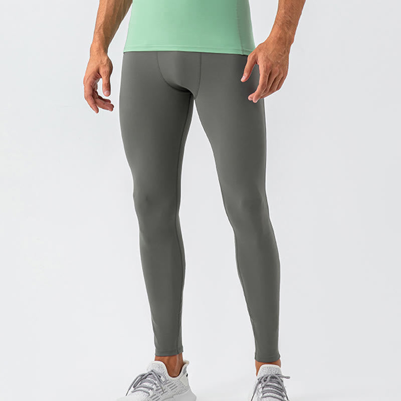 Buddha Stones Wysoki stan Elastyczne Szybkoschnące Oddychające Spodnie Sportowe Męskie Na Siłownię