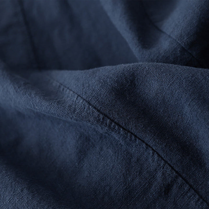 Buddha Stones Casual Plain 7-8 Długość Damskie Spodnie Harem Bawełniane Lniane Z Kieszeniami - image 20