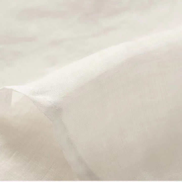 Koszula damska z krótkim rękawem i dekoltem w serek Buddha Stones Casual z haftem kwiatowym i krótkim rękawem - image 18