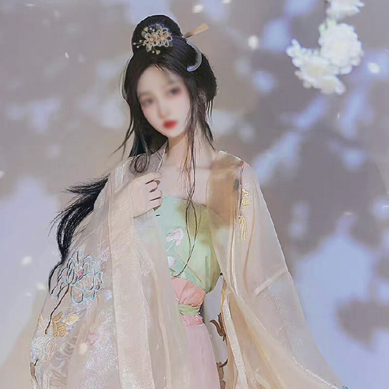 Buddha Stones Retro Styl Kwiat Liść Tassel Spinka Do Włosów