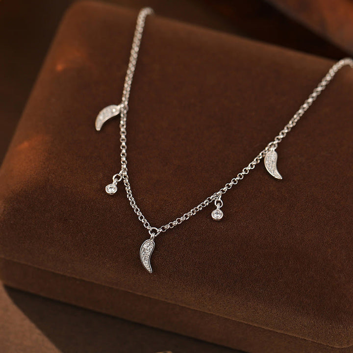 Buddha Stones 925 Srebro Sterling Cyrkon Mały Pieprz Charm Ochrona Anklet - Srebrna bransoletka na kostkę (obwód 25 cm) - image 11