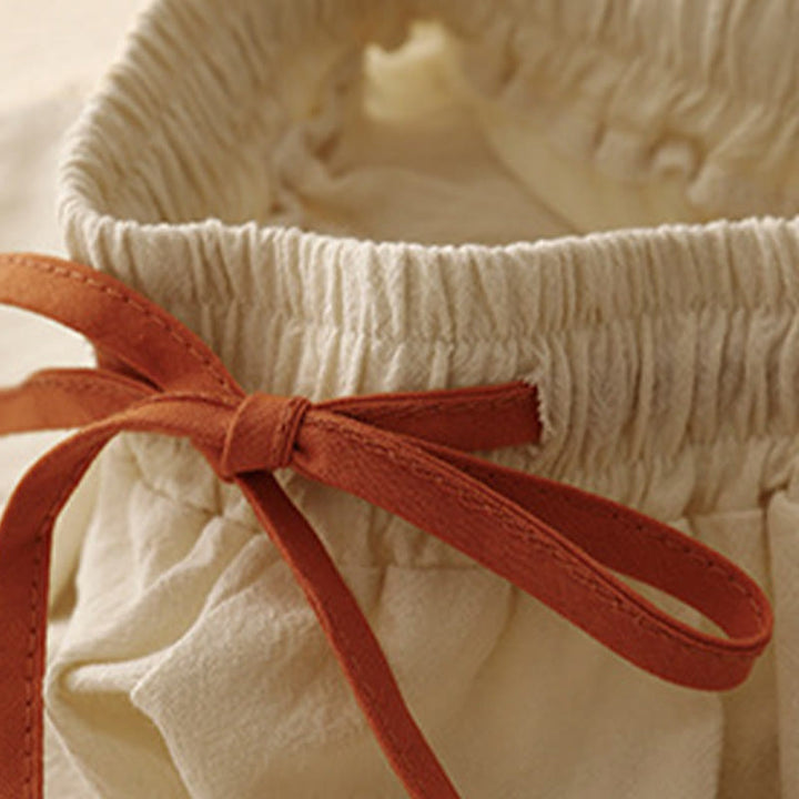 Buddha Stones, swobodny, prosty design, ściągacz, dzielona bawełna, len, damskie, szerokie nogawki, z kieszeniami - image 8