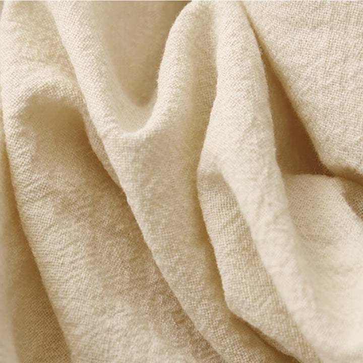 Buddha Stones, swobodny, prosty design, ściągacz, dzielona bawełna, len, damskie, szerokie nogawki, z kieszeniami - image 11