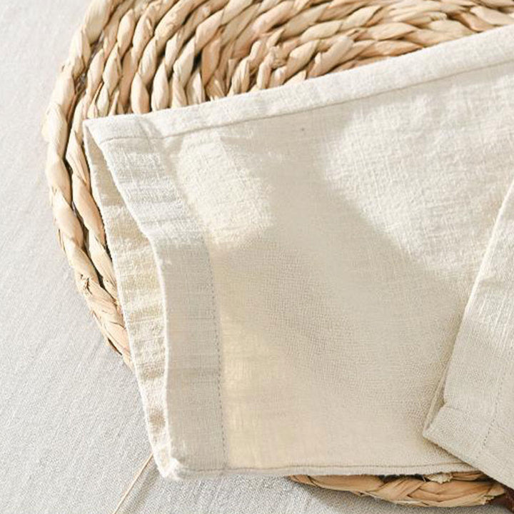 Buddha Stones Letnie swobodne spodnie męskie ze ściągaczem Ramie Linen z kieszeniami - image 20