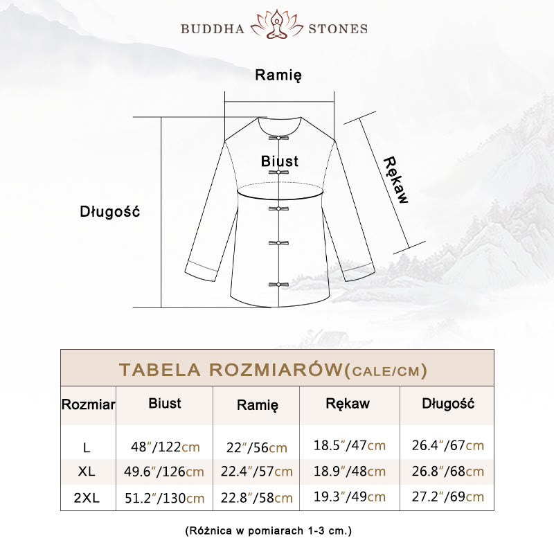 Koszula damska z długim rękawem i guzikami w jednolitym kolorze z Buddha Stones - image 5