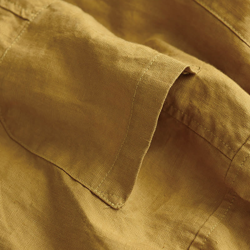 Damskie spodnie haremowe z kieszeniami i wiązaniem w talii z motywem Buddha Stones, letnie, swobodne, proste - image 7