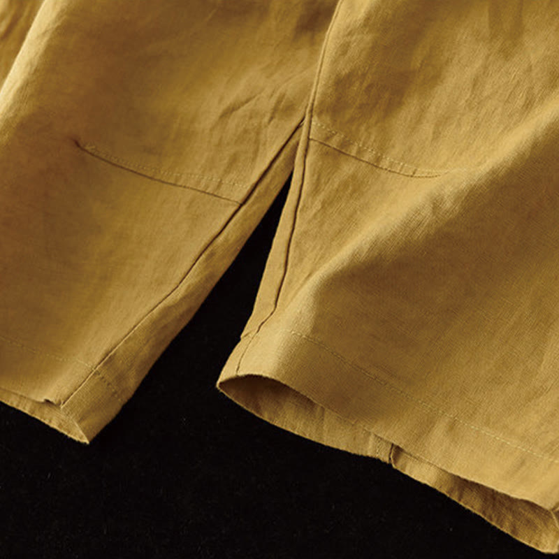 Damskie spodnie haremowe z kieszeniami i wiązaniem w talii z motywem Buddha Stones, letnie, swobodne, proste - image 9