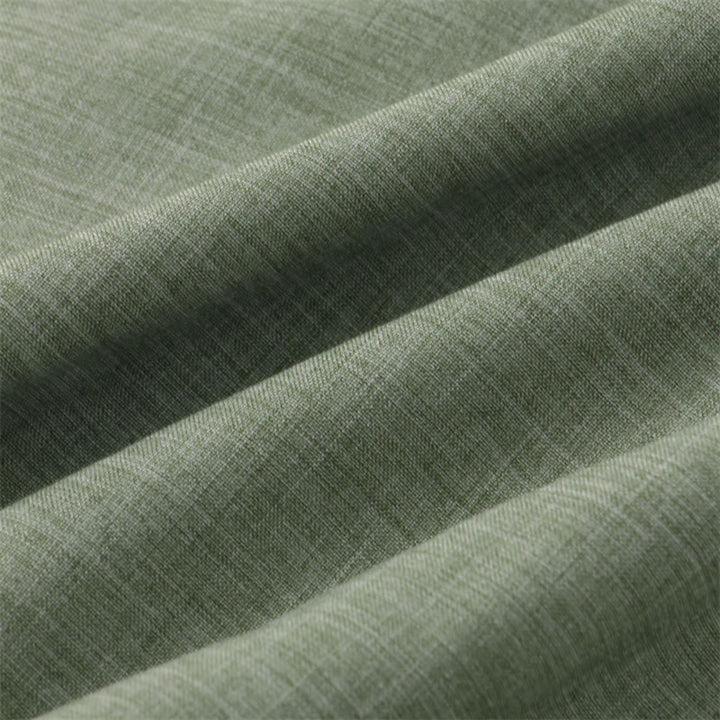 Koszula męska z krótkim rękawem i kieszenią, zapinana na guziki i prosta, z Buddha Stones - image 6