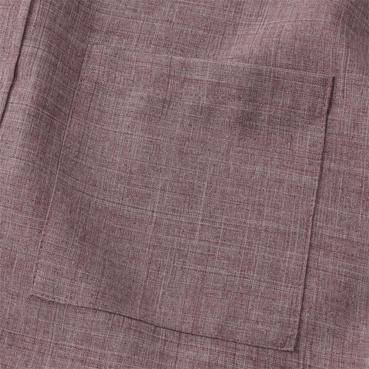 Koszula męska z krótkim rękawem i kieszenią, zapinana na guziki i prosta, z Buddha Stones - image 18