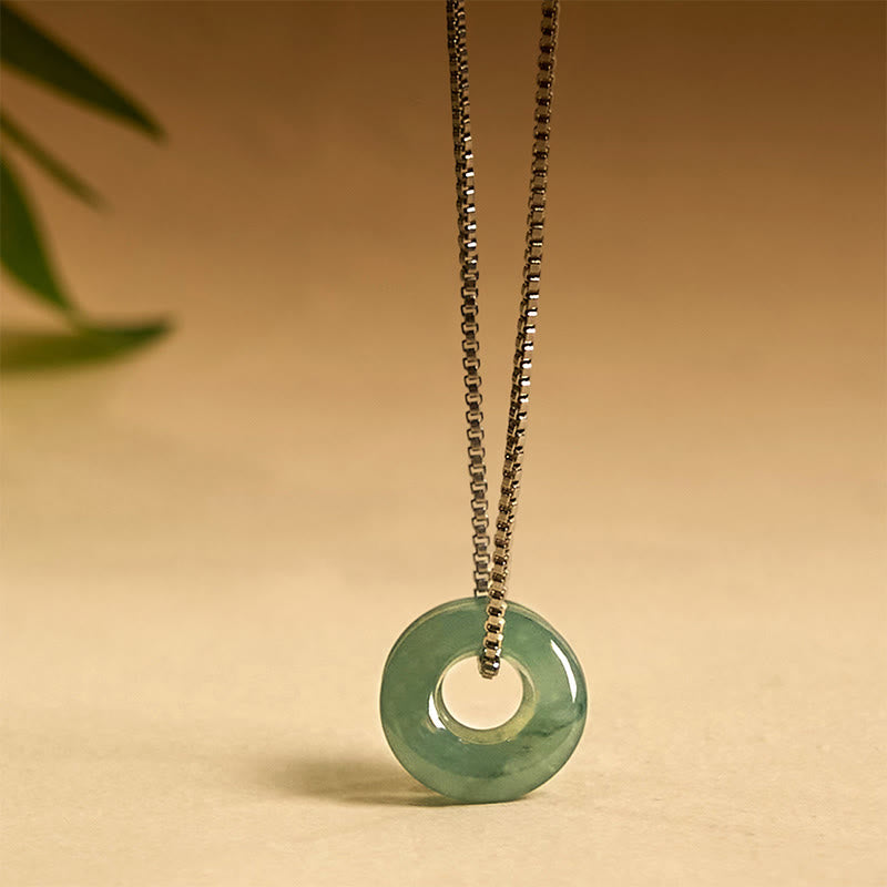 Naszyjnik z podwójnym zapięciem pokoju i Buddha Stones z wisiorkiem Prosperity - image 10