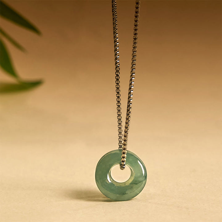 Naszyjnik z podwójnym zapięciem pokoju i Buddha Stones z wisiorkiem Prosperity - image 10