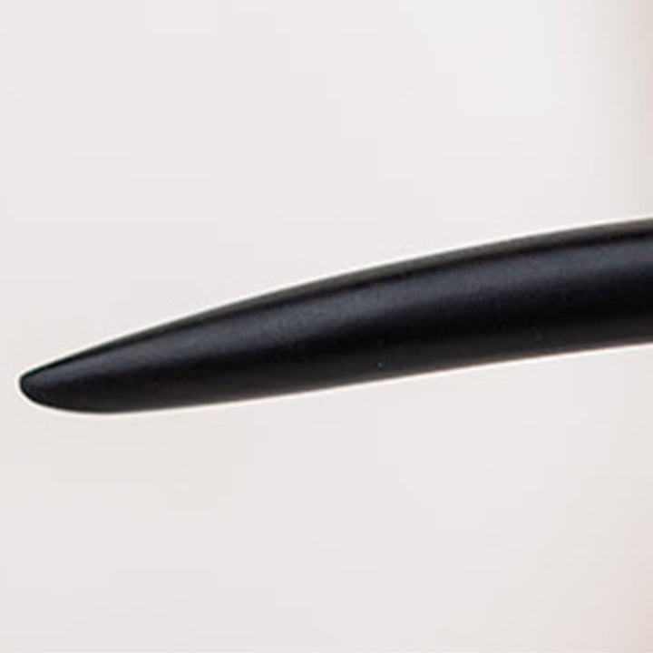 Buddha Stones Ebony Czerwony Sznurek Chiński Węzeł Chwost Ochrona Włosów Spinka