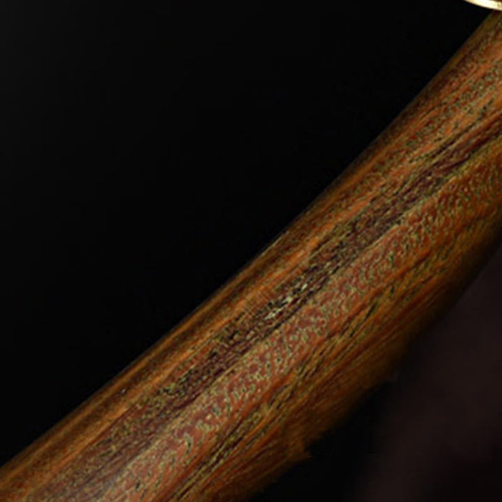 Buddha Stones Srebrny frędzel Zielony sandałowiec Kojąca spinka do włosów