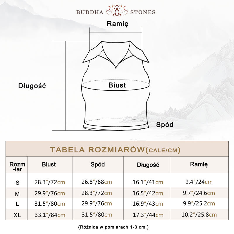 Buddha Stones Polo Collar Crop Tank Top Spódnice tenisowe Plisowane szorty z kieszeniami Sportowe stroje do jogi - image 3