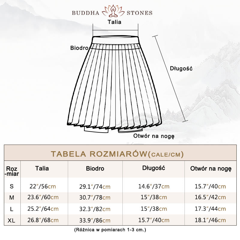 Buddha Stones Polo Collar Crop Tank Top Spódnice tenisowe Plisowane szorty z kieszeniami Sportowe stroje do jogi - image 4