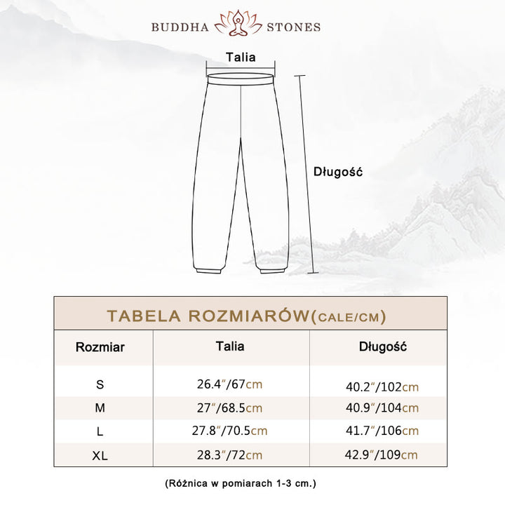 Buddha Stones 2 szt. dekolt w serek rękaw trzy czwarte koszula spodnie medytacja zen tai chi bawełna len odzież damska zestaw - image 4