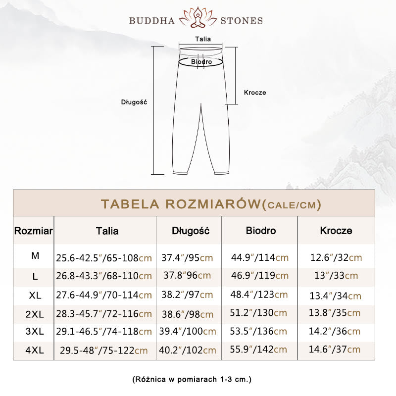 Buddha Stones Medytacja Żaba-Guzik Tang Długi Rękaw Koszula Spodnie Męski Garnitur - image 4