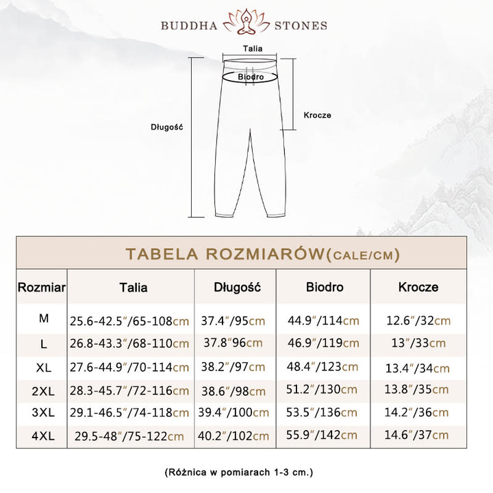 Buddha Stones Medytacja Żaba-Guzik Tang Długi Rękaw Koszula Spodnie Męski Garnitur - image 4