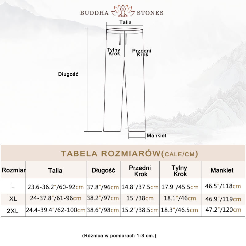 Buddha Stones damskie haftowane kwiaty żaba-guziki koszula sukienka szerokie nogawki spodnie - image 4