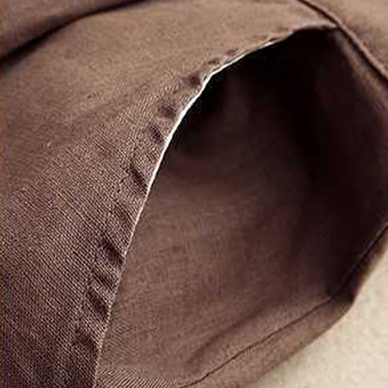 Buddha Stones Letnie Casual Jednokolorowe Zamki Błyskawiczne Guziki Z Włókna Akrylowego Żabki Guziki Damskie Szorty Z Kieszeniami - image 2