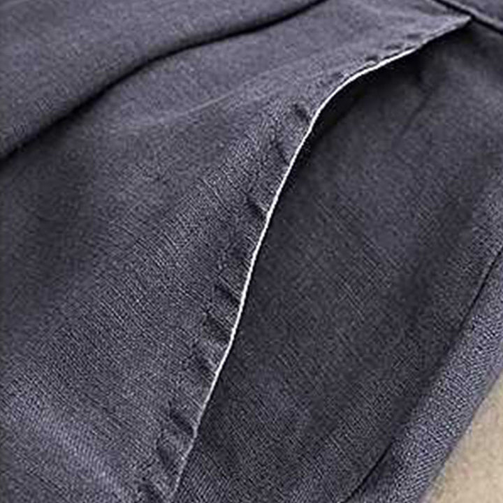 Buddha Stones Letnie Casual Jednokolorowe Zamki Błyskawiczne Guziki Z Włókna Akrylowego Żabki Guziki Damskie Szorty Z Kieszeniami - image 8