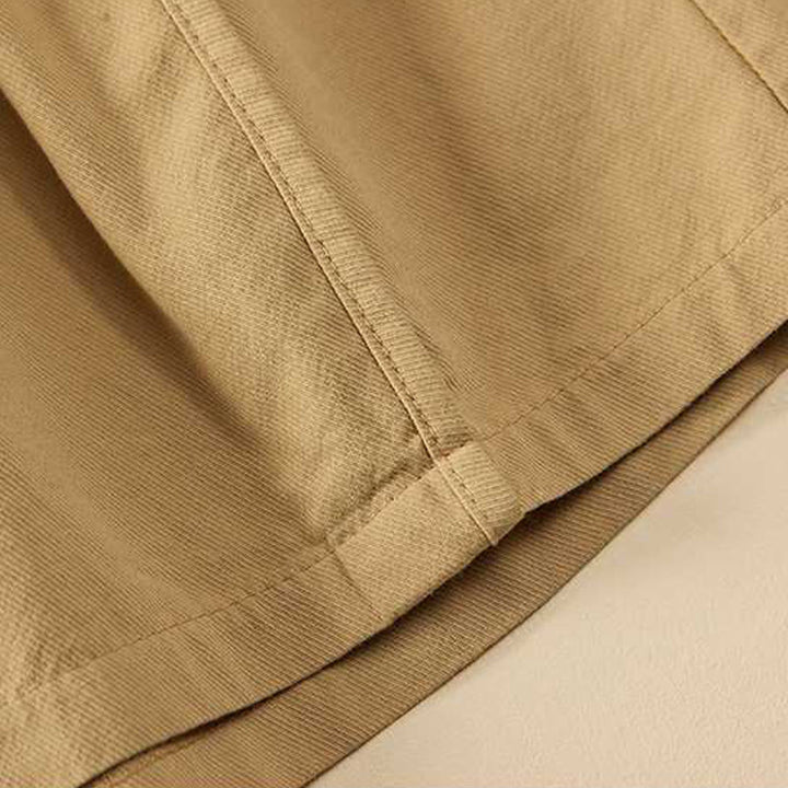 Buddha Stones Letnie Luźne Luźne Gładkie Bawełniane Damskie Szorty Z Kieszeniami - image 4