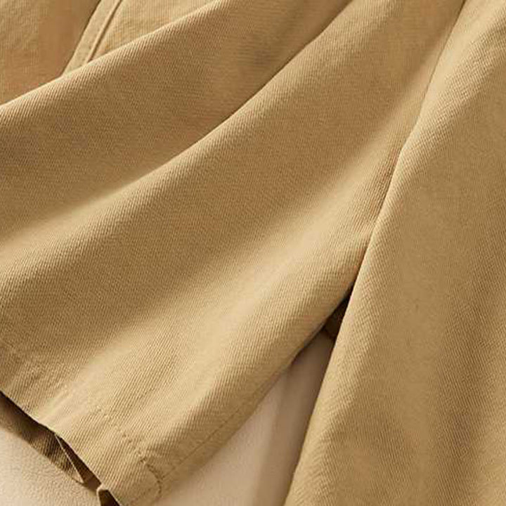 Buddha Stones Letnie Luźne Luźne Gładkie Bawełniane Damskie Szorty Z Kieszeniami - image 5