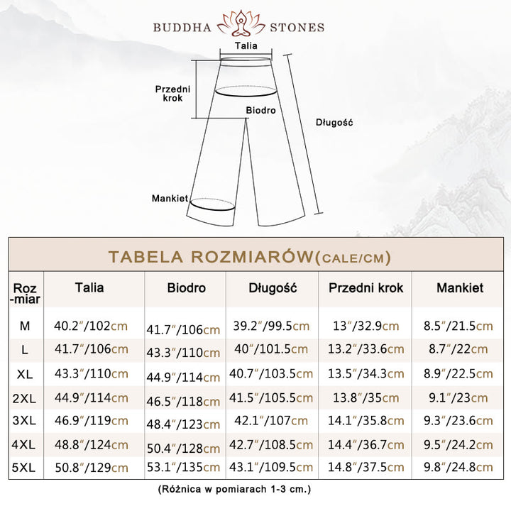 Buddha Stones 2-częściowy strój Tang Tradycyjny Żabkowy-Guzik Jednolity Długi Rękaw Koszula Spodnie Męski Zestaw - image 4
