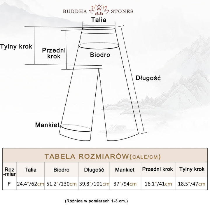 Buddha Stones Guzik Bez Rękawów Cami Midi Sukienka Ramie Lniane Spodnie Szerokie Nogawki Z Kieszeniami - image 38