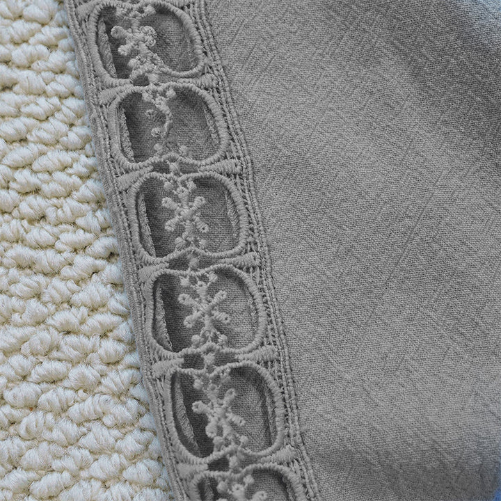 Buddha Stones Letnie Jednolity Kolor Łączenie Projekt Bawełna Len Spodnie Damskie Z Kieszeniami - image 19