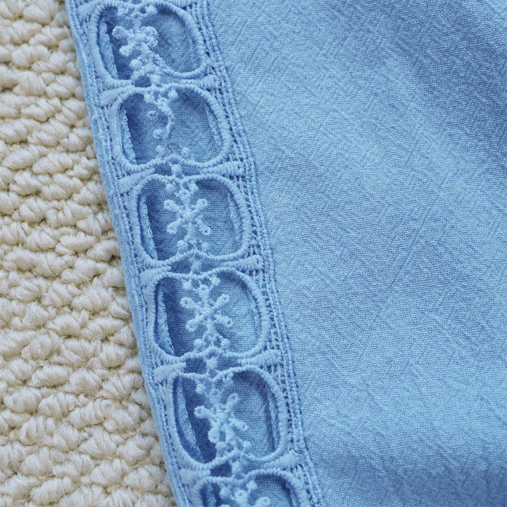 Buddha Stones Letnie Jednolity Kolor Łączenie Projekt Bawełna Len Spodnie Damskie Z Kieszeniami - image 33