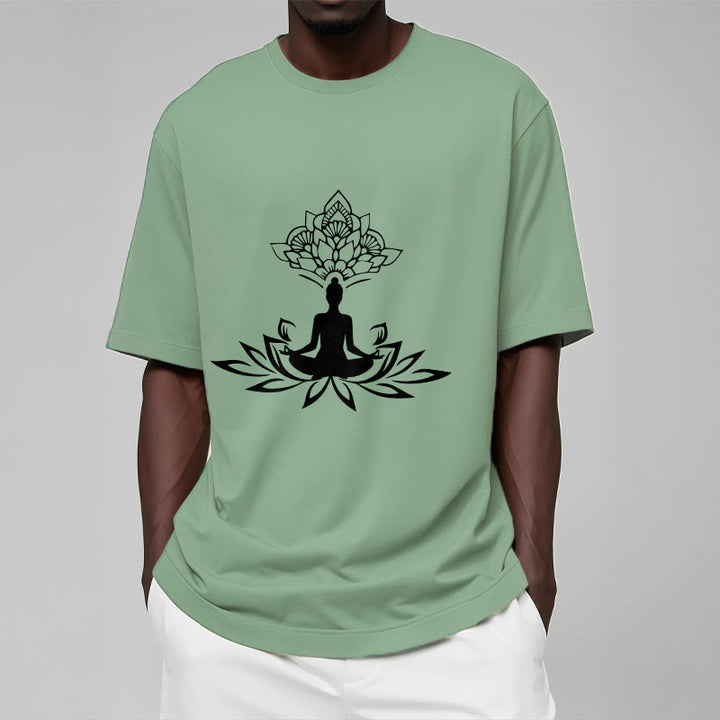 Buddha Stones Lotosu Medytacja Budda Koszulka T-shirt - image 16