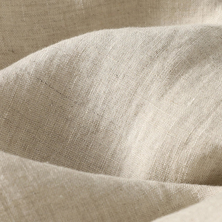 Buddha Stones Letnie swobodne czyste kolory ściągacz 9 długości bawełna len damskie spodnie haremowe z kieszeniami - image 6