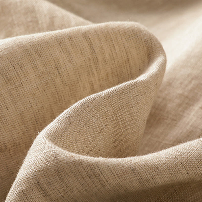 Buddha Stones Casualowe Gładkie Koronkowe Boczne Wzory 7-8 Długość Bawełna Lniane Damskie Spodnie Harem Z Kieszeniami - image 7