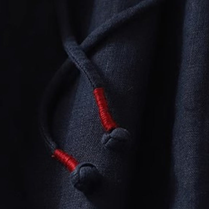 Spodnie damskie Buddha Stones Commute Color Contrast ze ściągaczem, długość 7-8, z kieszeniami - image 26