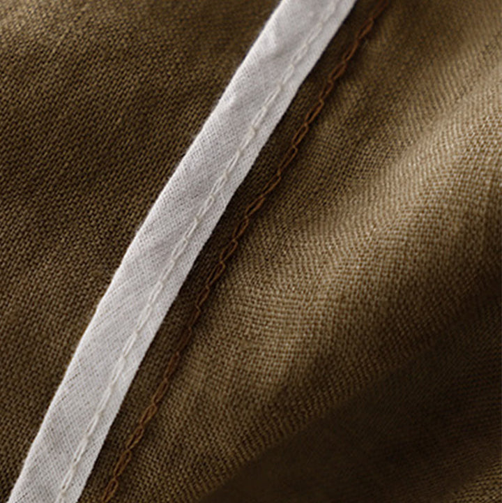 Spódnica damska ze ściągaczem i kieszeniami, vintage, z haftowanymi Buddha Stones - image 5