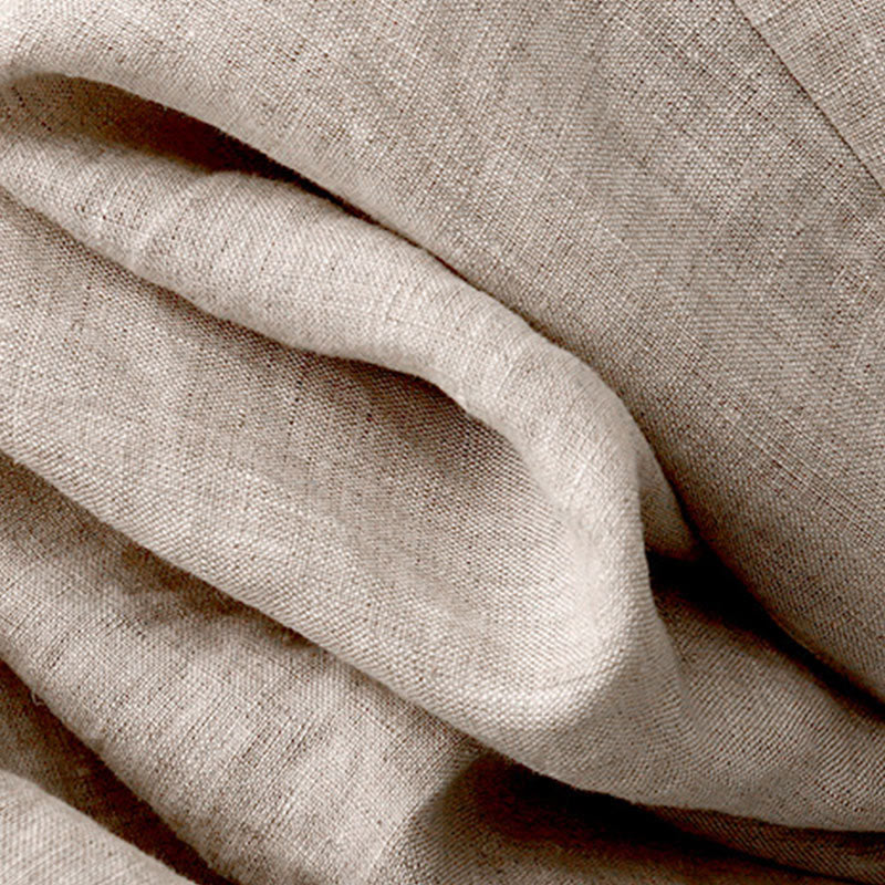 Buddha Stones Vintage Casual Gładka Boczne Rozcięcie Elastyczna Talia Bawełna Len Damska Spódnica Z Kieszeniami - image 5