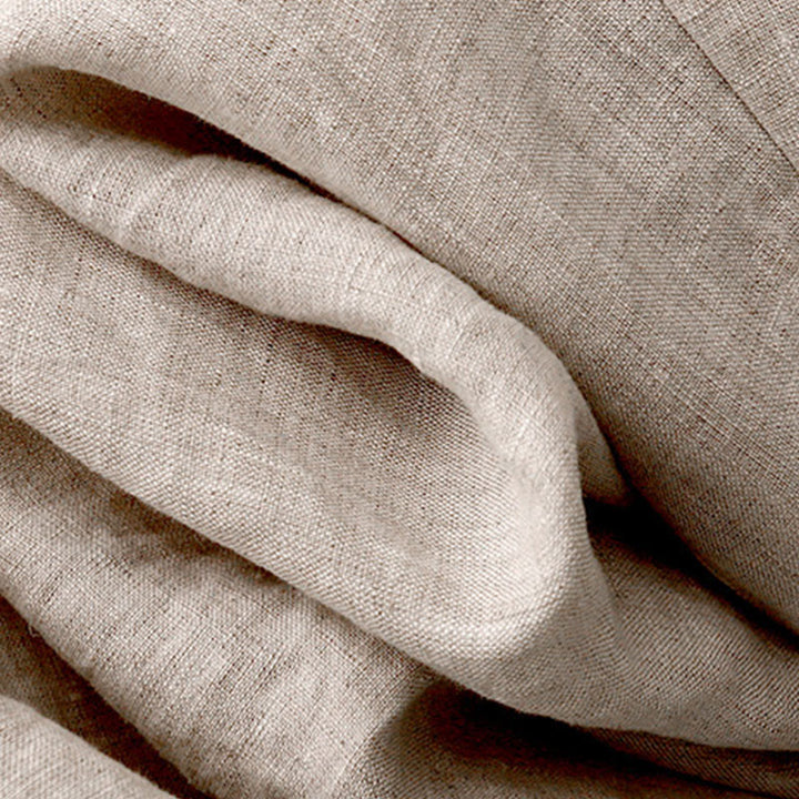 Buddha Stones Vintage Casual Gładka Boczne Rozcięcie Elastyczna Talia Bawełna Len Damska Spódnica Z Kieszeniami - image 5