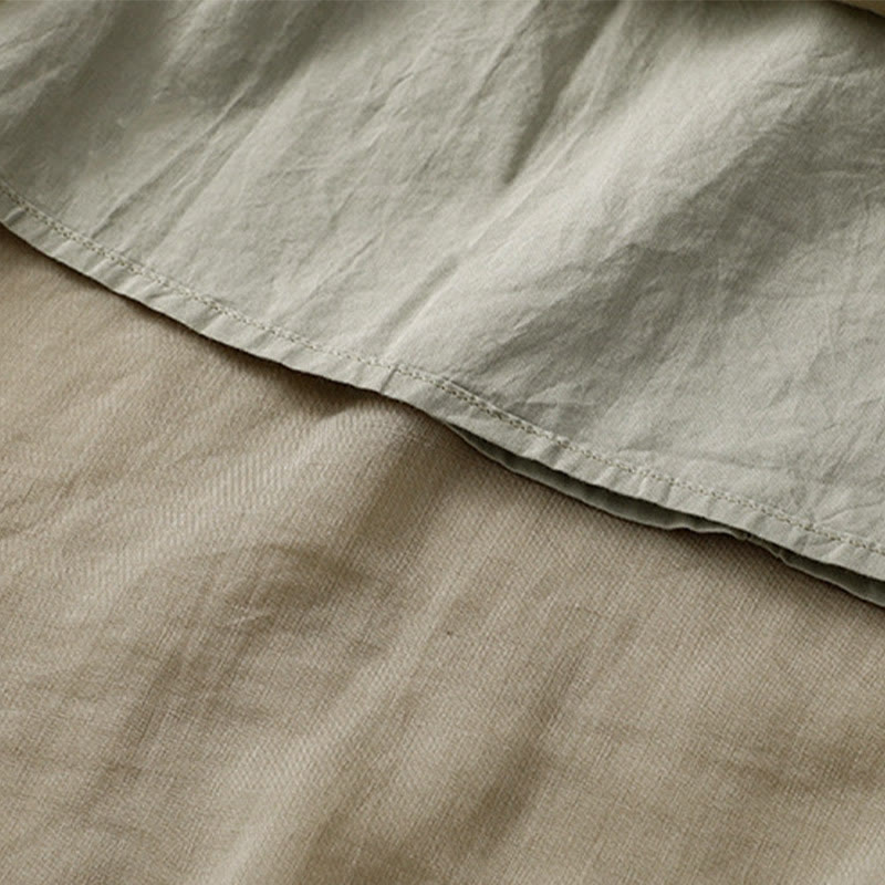 Spódnica bawełniana damska Buddha Stones Summer Plain Ruffle Design - image 8