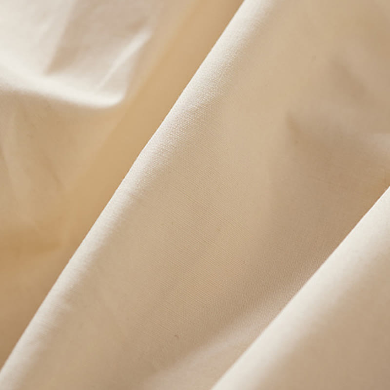 Buddha Stones Letnia swobodna nieregularna spódnica damska z bawełny z kieszeniami - image 6